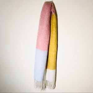 ❄️☃️Striped colorblock blanket scarf☃️❄️